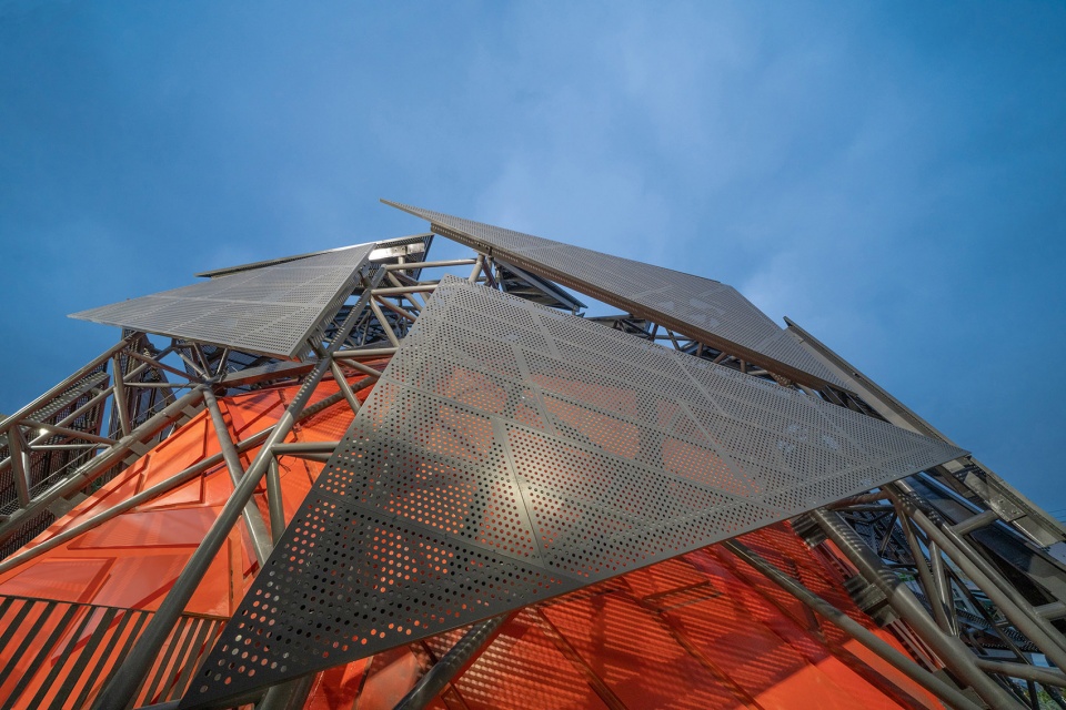 District Cultural Square by Architectural Services Department