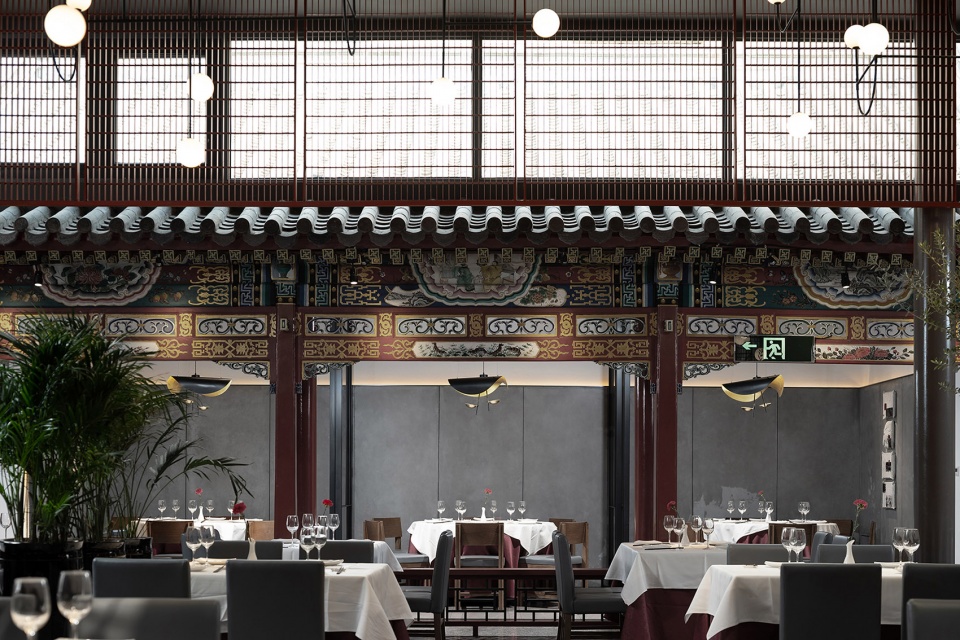 huda restaurant china by inx design