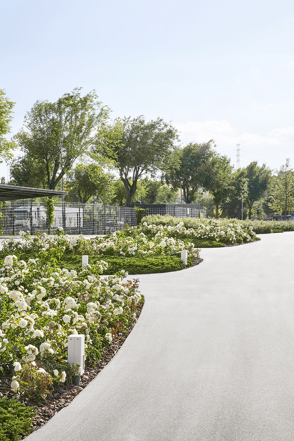 Landscape Project for HANGAR THE LINE DESIGN CENTER by AELAND