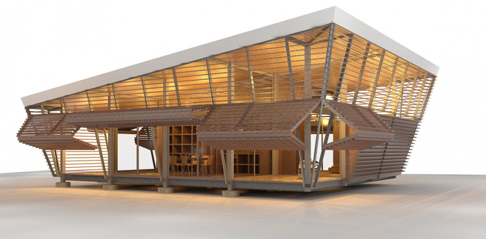 No Footprint House by A 01