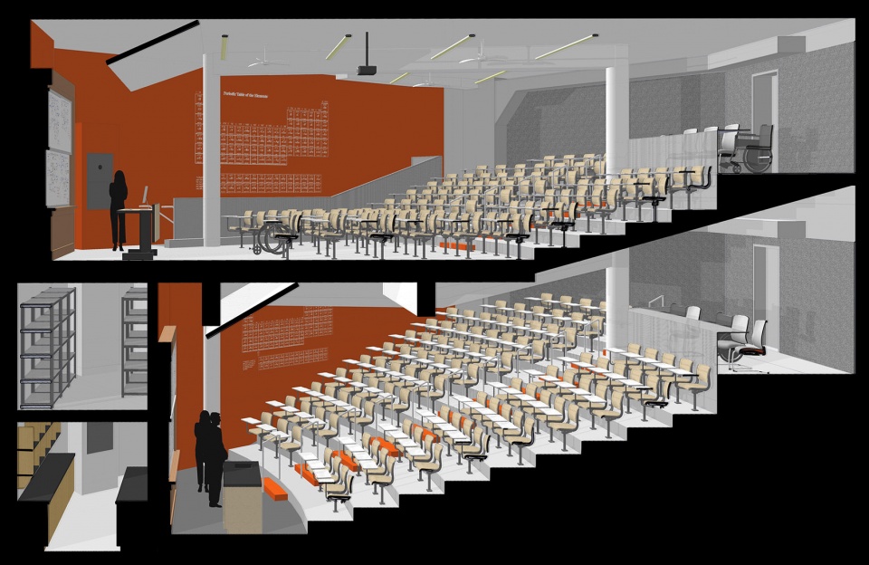 oregon state university gilbert hall renovations by woofter architecture fortis construction inc