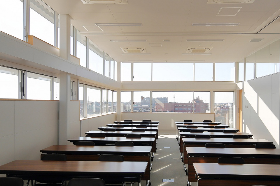 saga dental association hall by kazunari sakamoto architectural laboratory