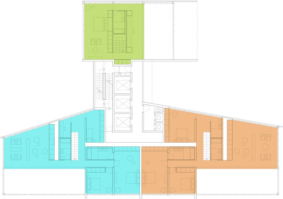 storey residential tower by ian moore architects