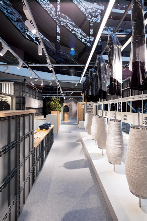 jihezhizao pop up shop china by isense design