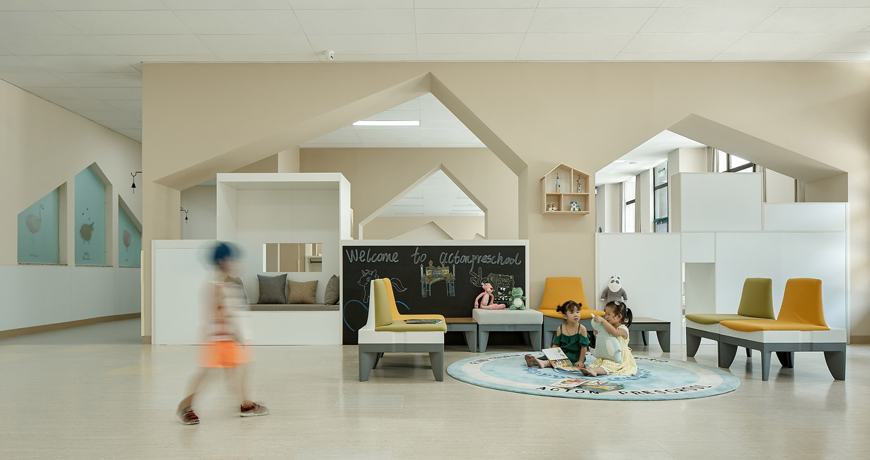 zhengzhou akendun kindergarten china by zhengzhou qingcaodi interior design