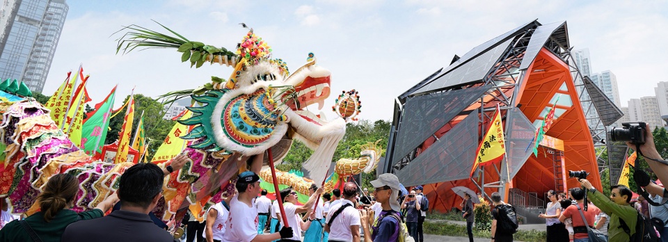 District Cultural Square by Architectural Services Department