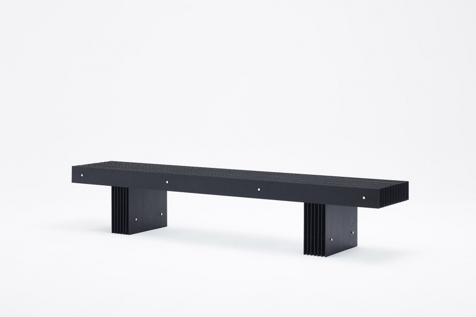 grid bench by mario tsai studio