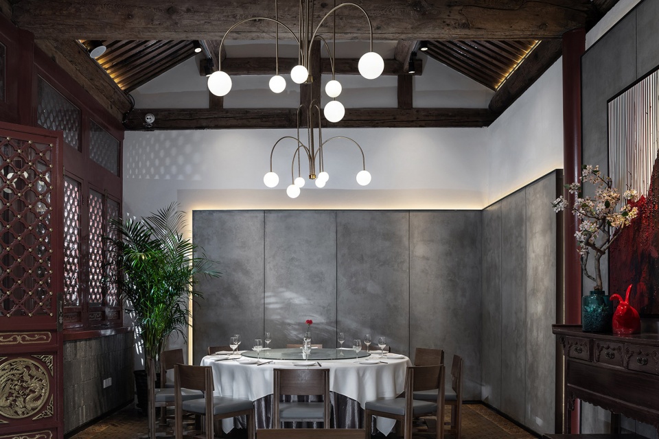 huda restaurant china by inx design