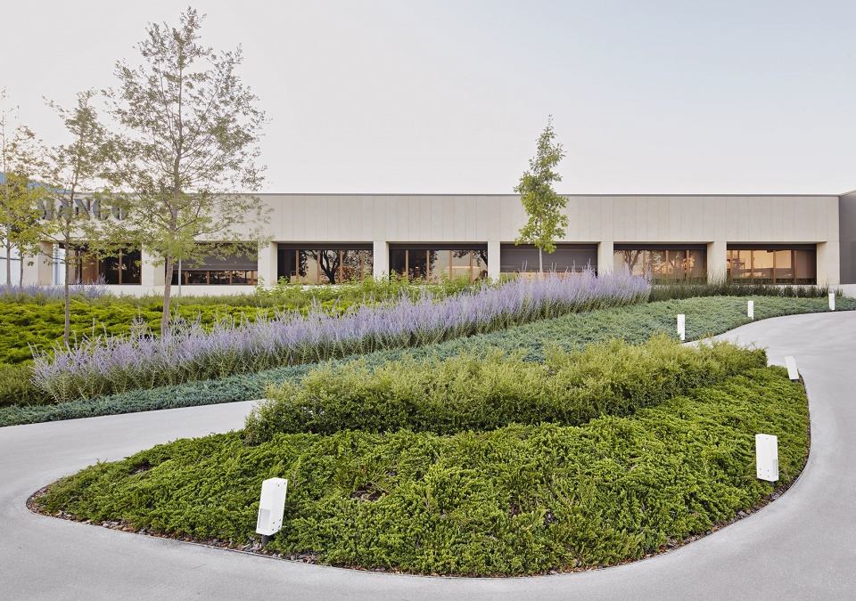 Landscape Project for HANGAR THE LINE DESIGN CENTER by AELAND