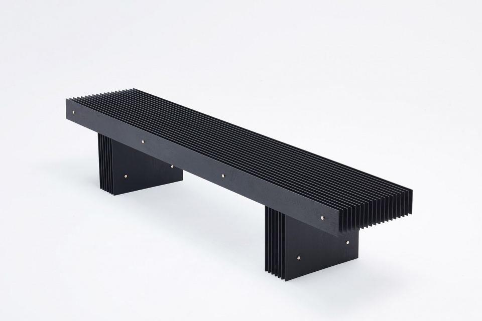 grid bench by mario tsai studio
