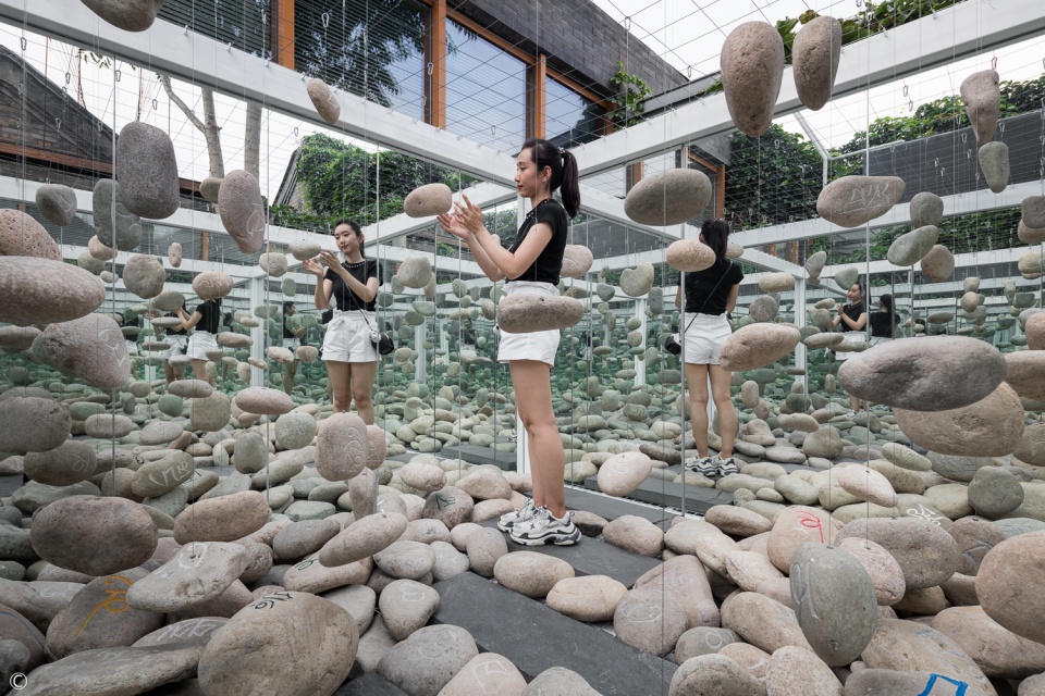 new mani heap under baita temple china by bazuo architecture studio
