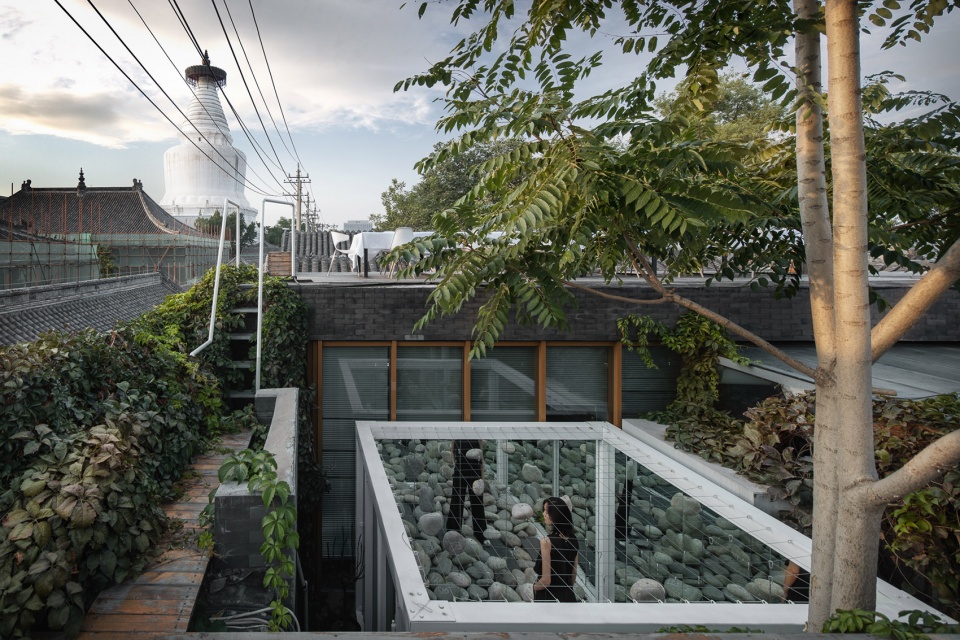 new mani heap under baita temple china by bazuo architecture studio