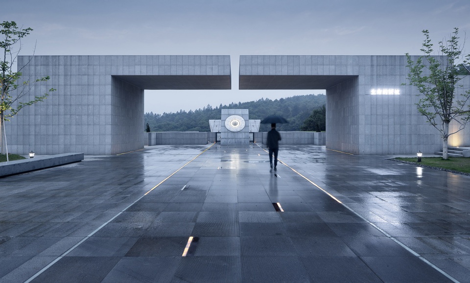 jiangshan martyrs memorial hall china by the architectural design and research institute of zhejiang university