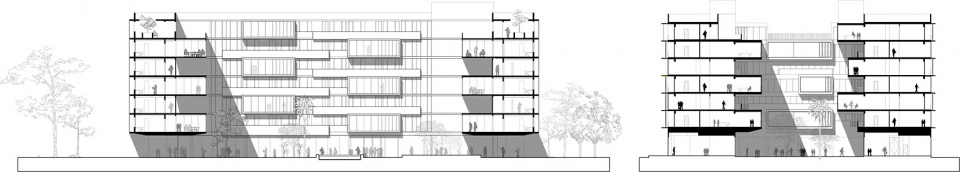 Student Residence Two by McCullough Mulvin Architects