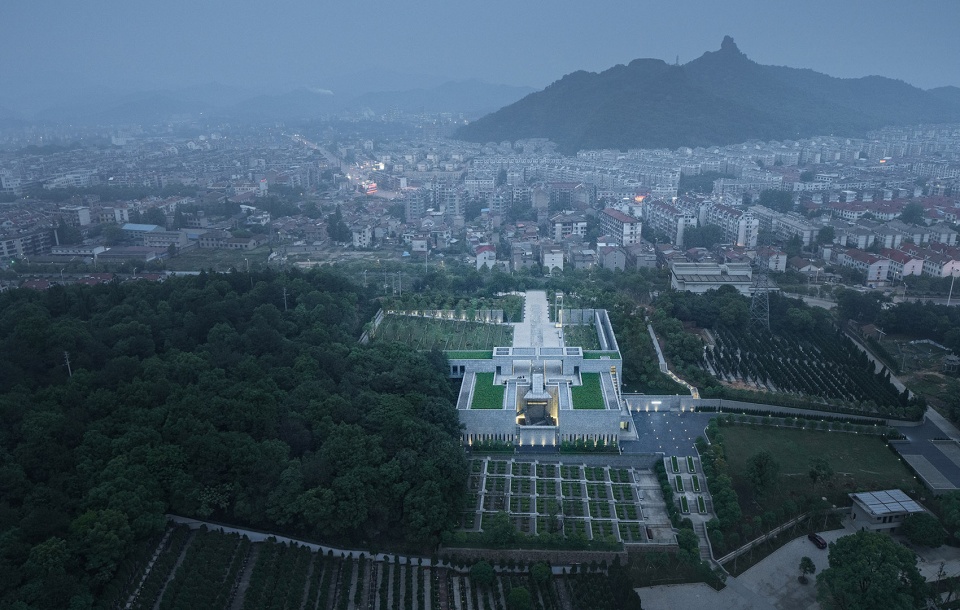 jiangshan martyrs memorial hall china by the architectural design and research institute of zhejiang university