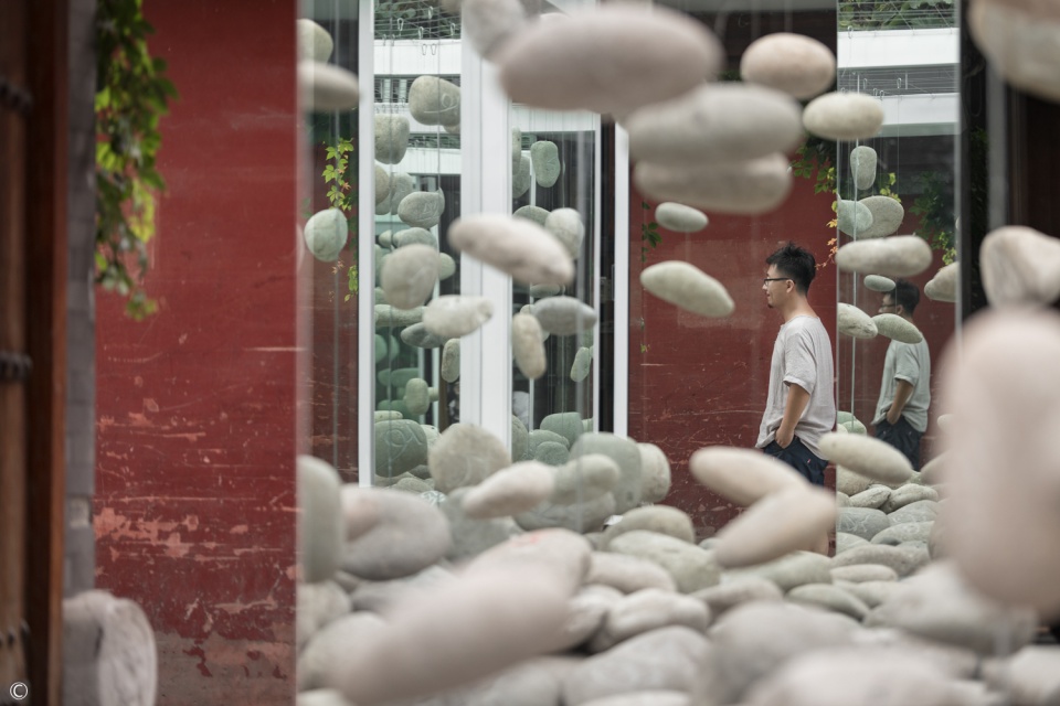 new mani heap under baita temple china by bazuo architecture studio