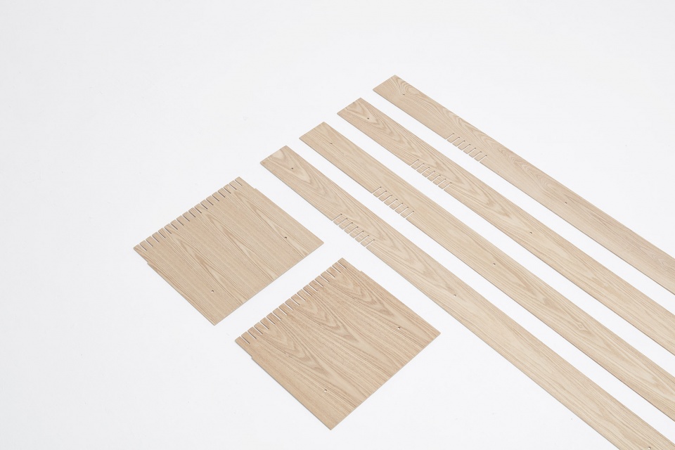 grid bench by mario tsai studio