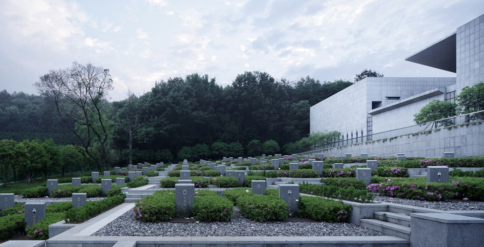 jiangshan martyrs memorial hall china by the architectural design and research institute of zhejiang university
