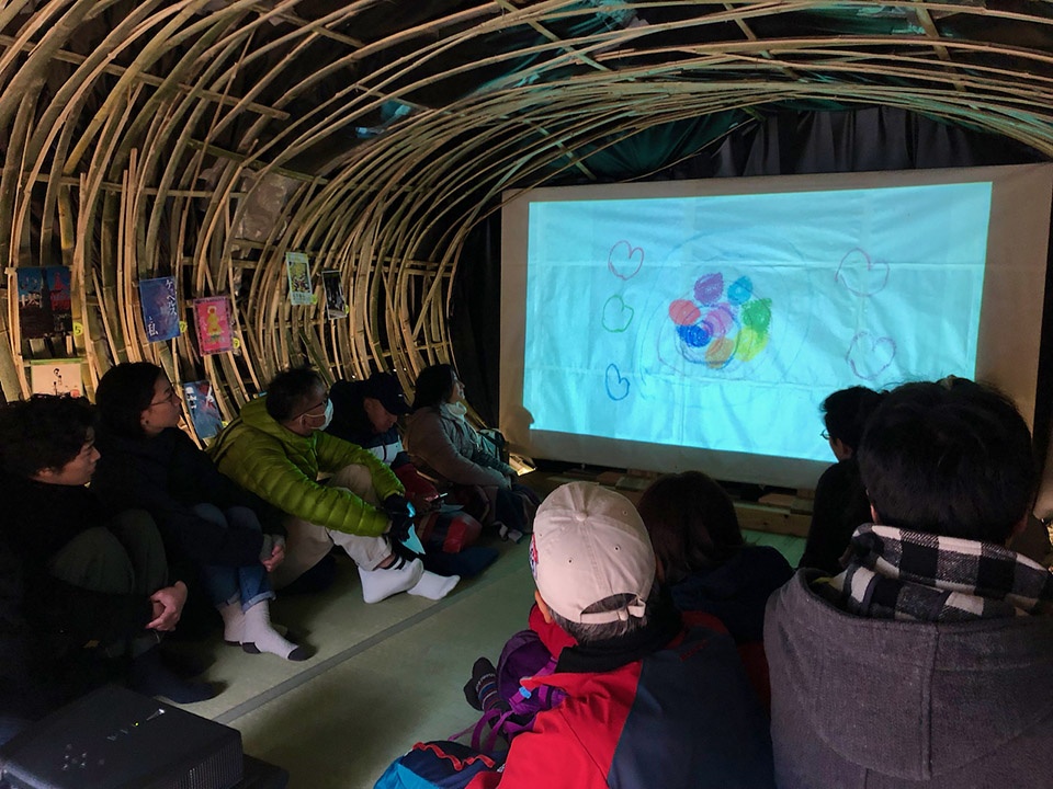ozu ana mobile theater by kengo kuma laboratory the university of tokyo