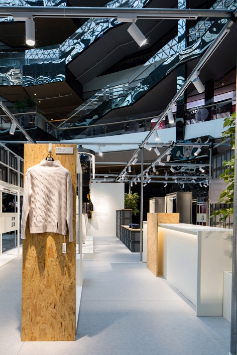 jihezhizao pop up shop china by isense design