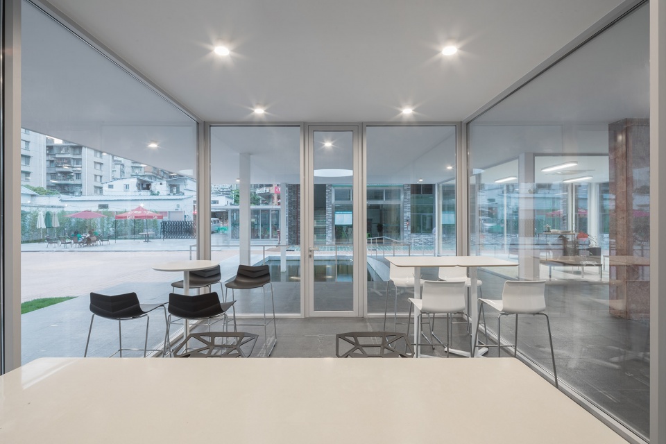 reception pavilion of yinxing yiyuan care home china by tuan office