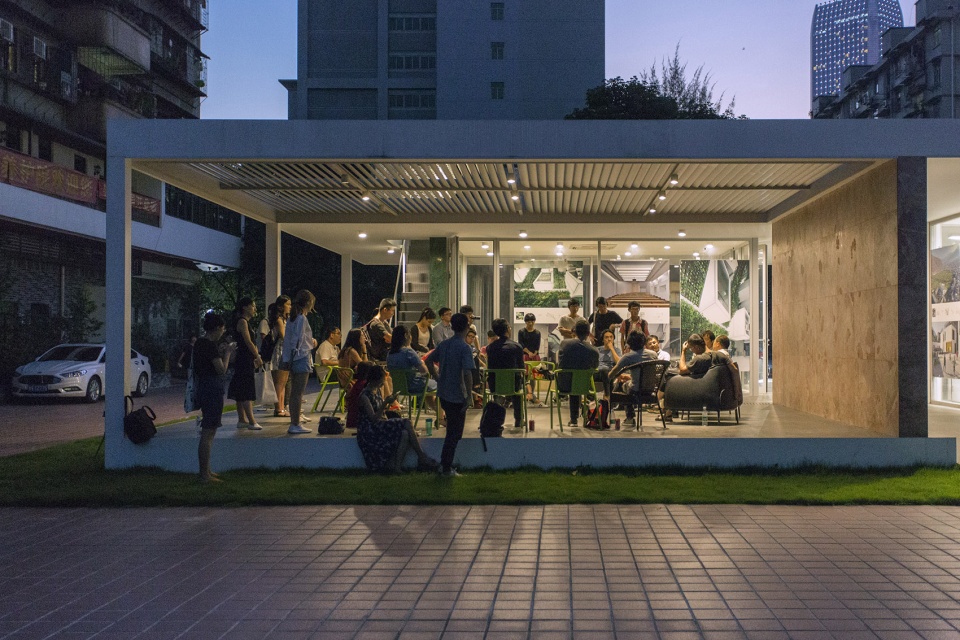 reception pavilion of yinxing yiyuan care home china by tuan office