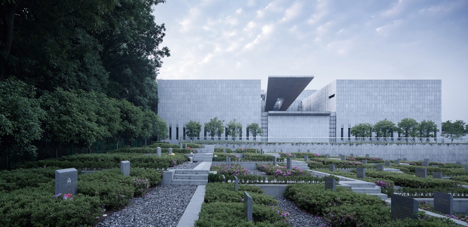 jiangshan martyrs memorial hall china by the architectural design and research institute of zhejiang university
