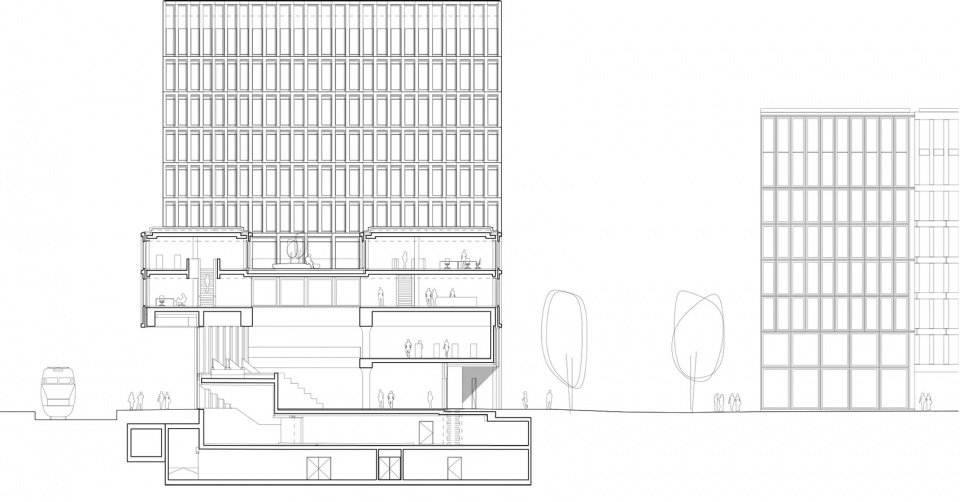 Europaallee Site D by Wiel Arets Architects 1