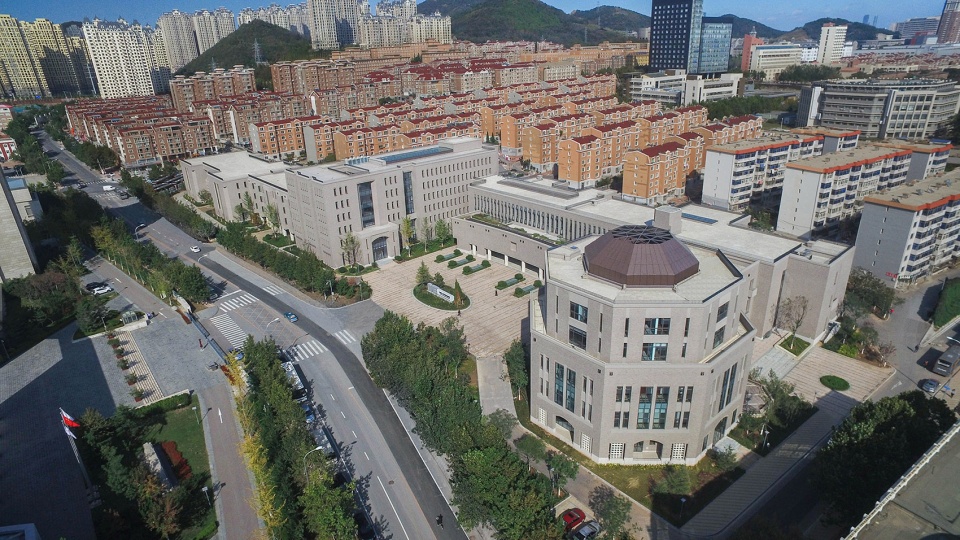 building of the faculty of management and economics of dalian university of technology china by the architectural design and research ins...