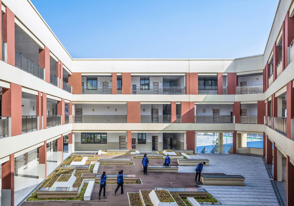yangzhong foreign language school branch campus china by perform design studio