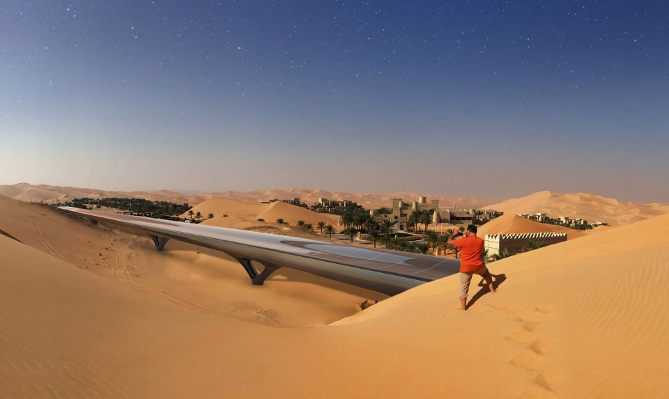 sustainable transportation infrastructure by mad hyperlooptt