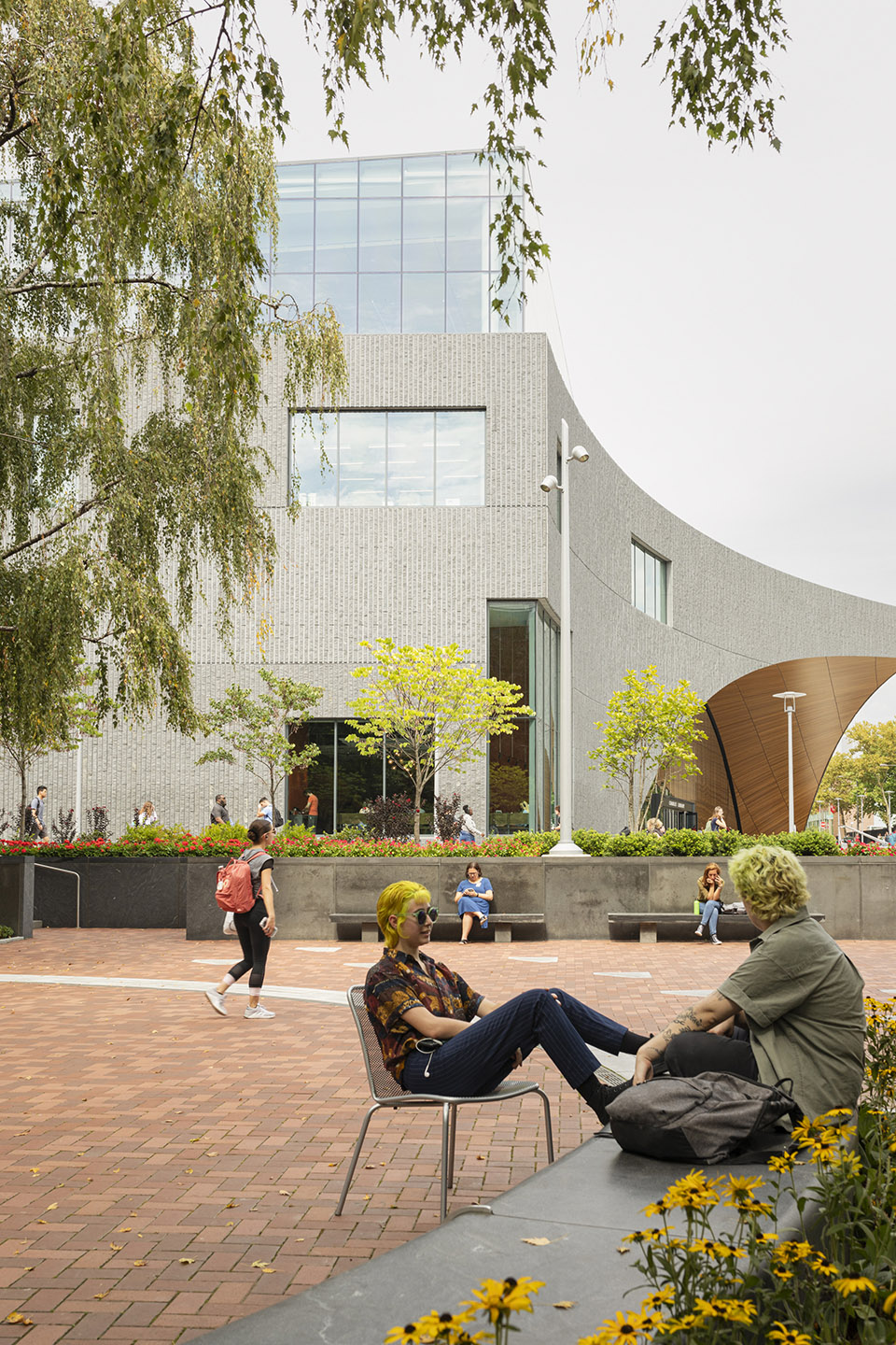 Charles Library at Temple University in Philadelphia by Snøhetta - 谷德设计网