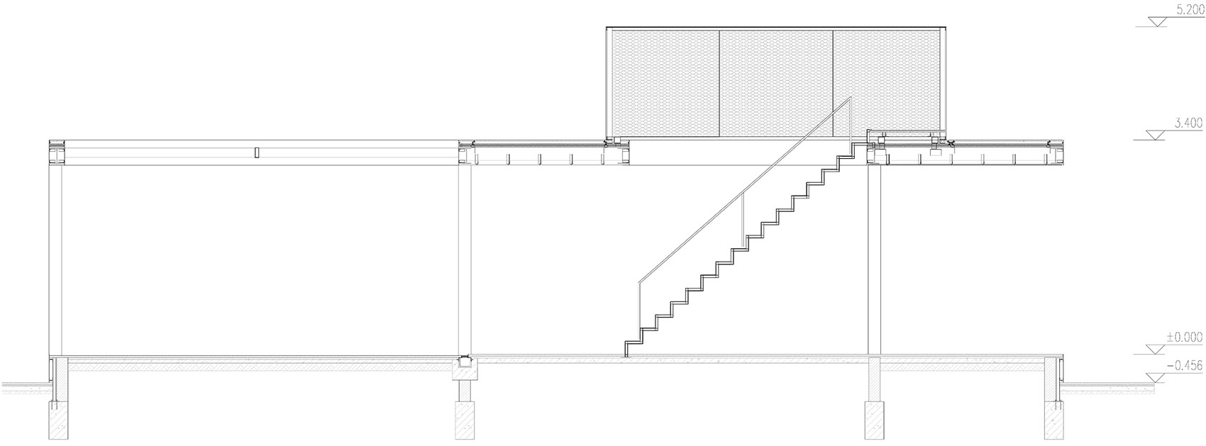 reception pavilion of yinxing yiyuan care home china by tuan office