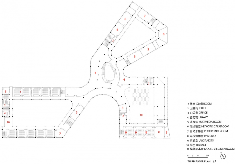 yangzhong foreign language school branch campus china by perform design studio