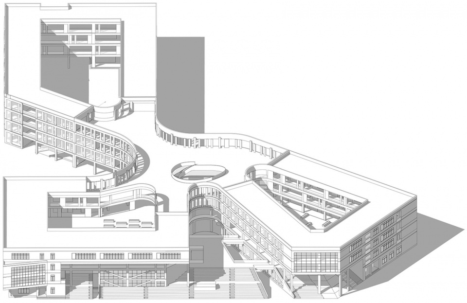 yangzhong foreign language school branch campus china by perform design studio