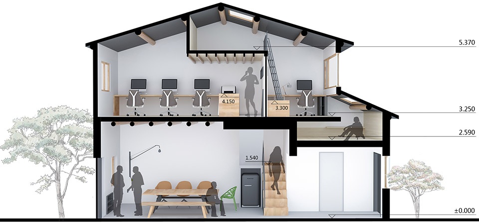 renovation of archipoetry studio china by archipoetry studio