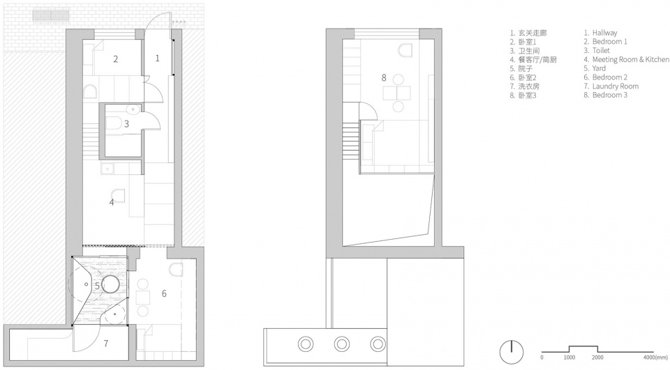 64 dongrongxian hutong renovation china by bazuo architecture studio