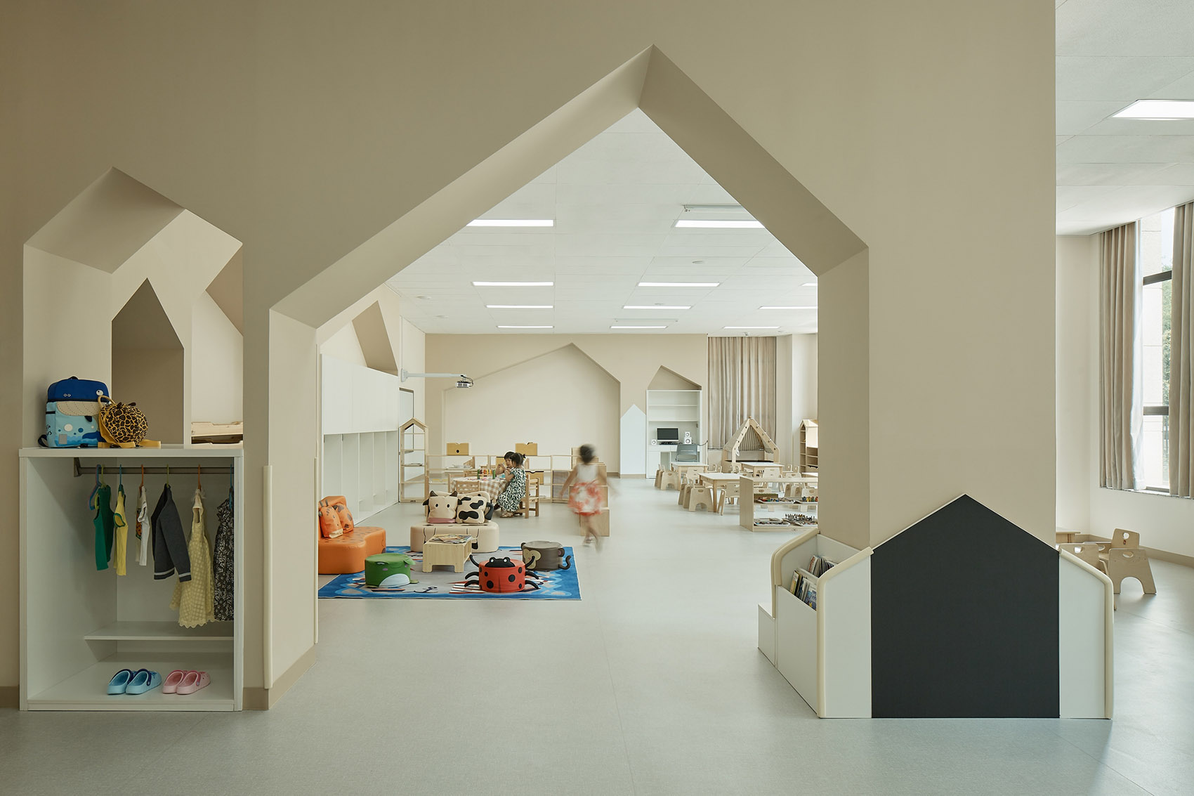 zhengzhou akendun kindergarten china by zhengzhou qingcaodi interior design