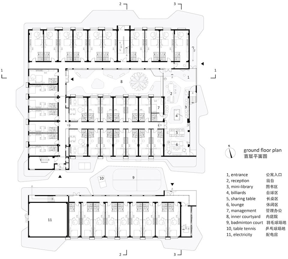 yantai chunhui road port apartment china by mat office