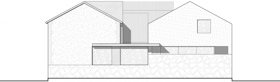 the shared village space evolution of red fruit tree small tavern by evolution design