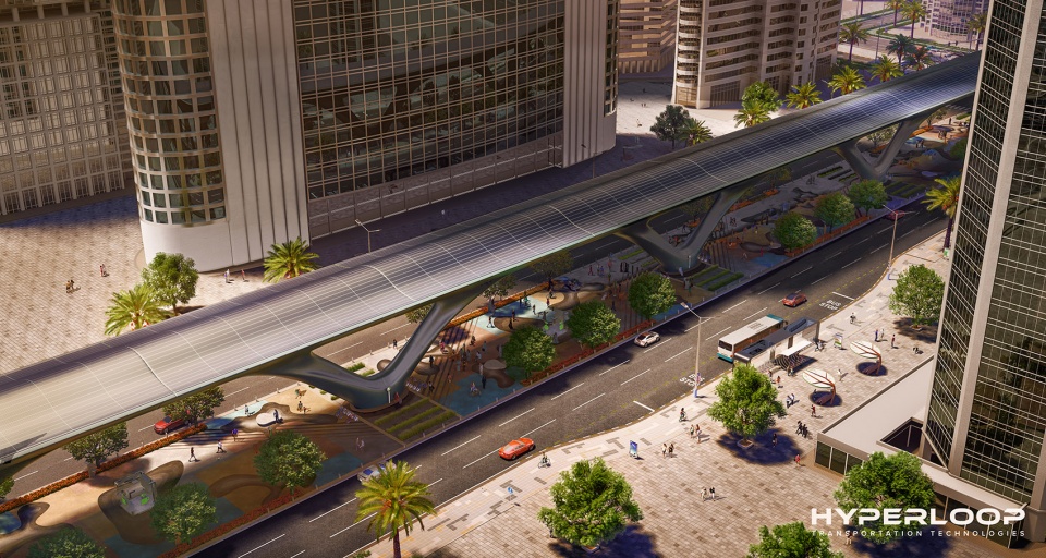sustainable transportation infrastructure by mad hyperlooptt