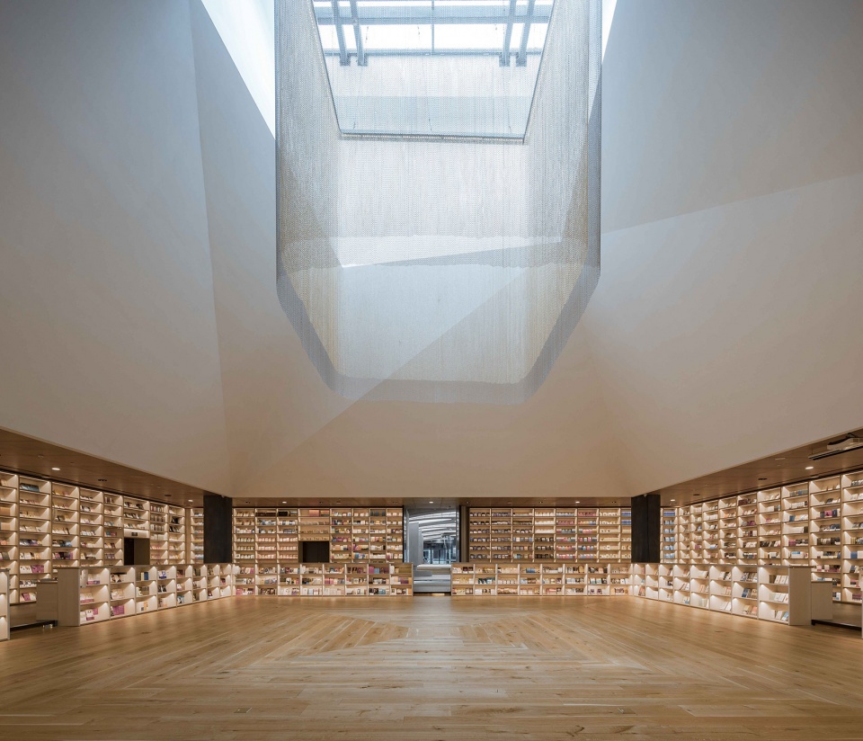 fengdong e pang bookstore china by gonverge interior design