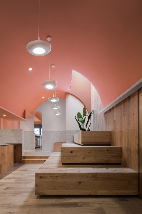 miss haisrose cake nanluo store china by wuxu architects