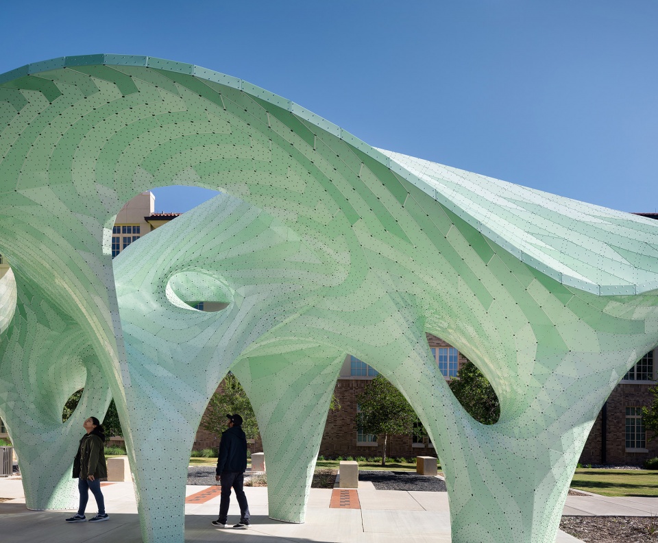 zephyr pavilion by marc fornestheverymany