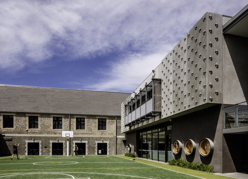 christ church grammar school main campus campus redevelopment by mcildowie partners and sda