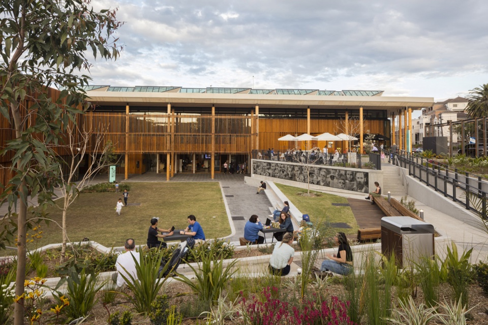 marrickville library by bvn