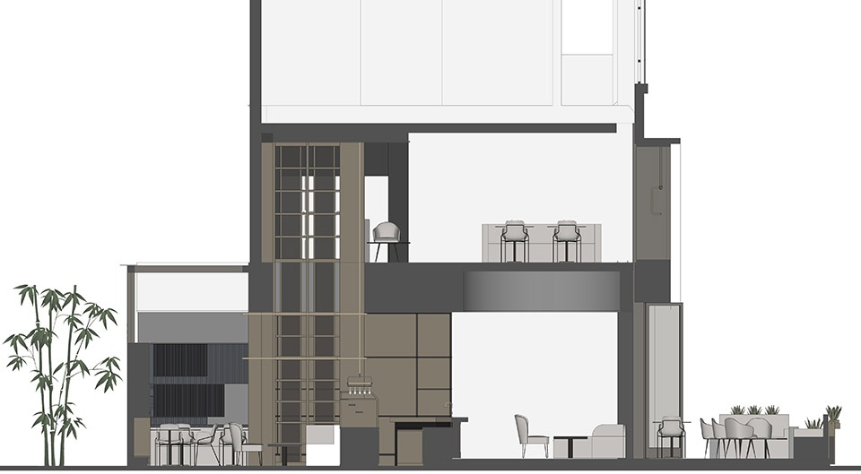 italian pub la goccia taikooli shop china by chengdu wan qian ji environmental art and design