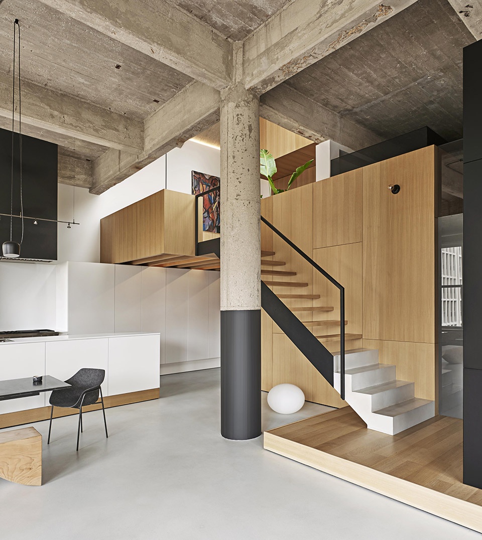 michigan loft renovation by vladimir radutny architects