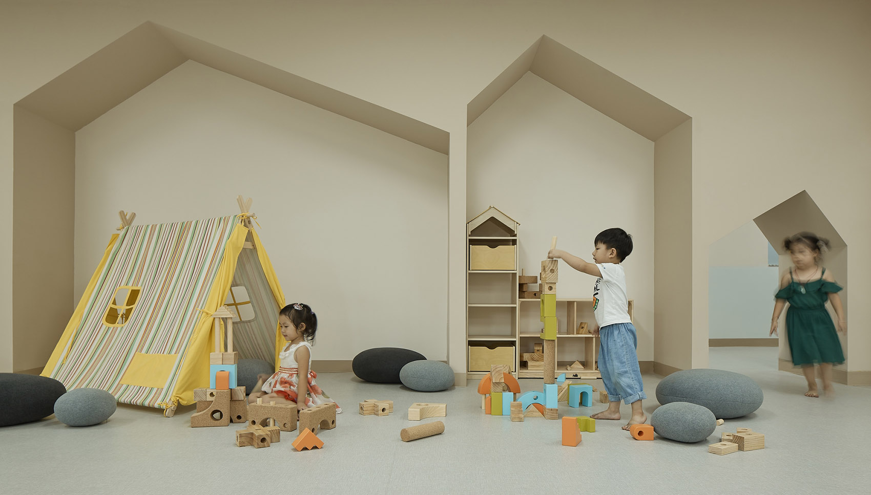 zhengzhou akendun kindergarten china by zhengzhou qingcaodi interior design