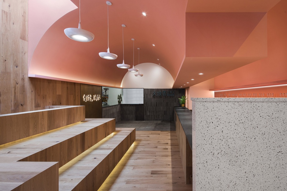 miss haisrose cake nanluo store china by wuxu architects
